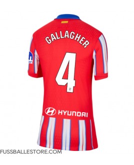 Günstige Atletico Madrid Conor Gallagher #4 Heimtrikot Damen 2024-25 Kurzarm